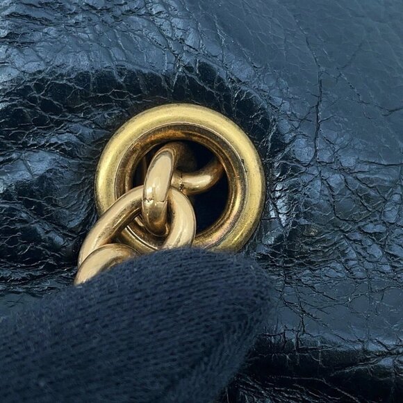 BALENCIAGA Monaco ChainShoulder Leather Black - Picture 10 of 15